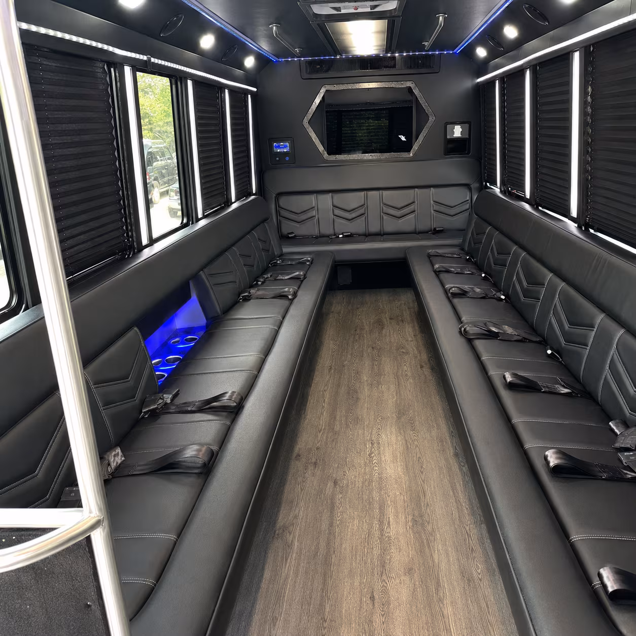 Fullerton Concert & Music Festival Transportation party bus exterior