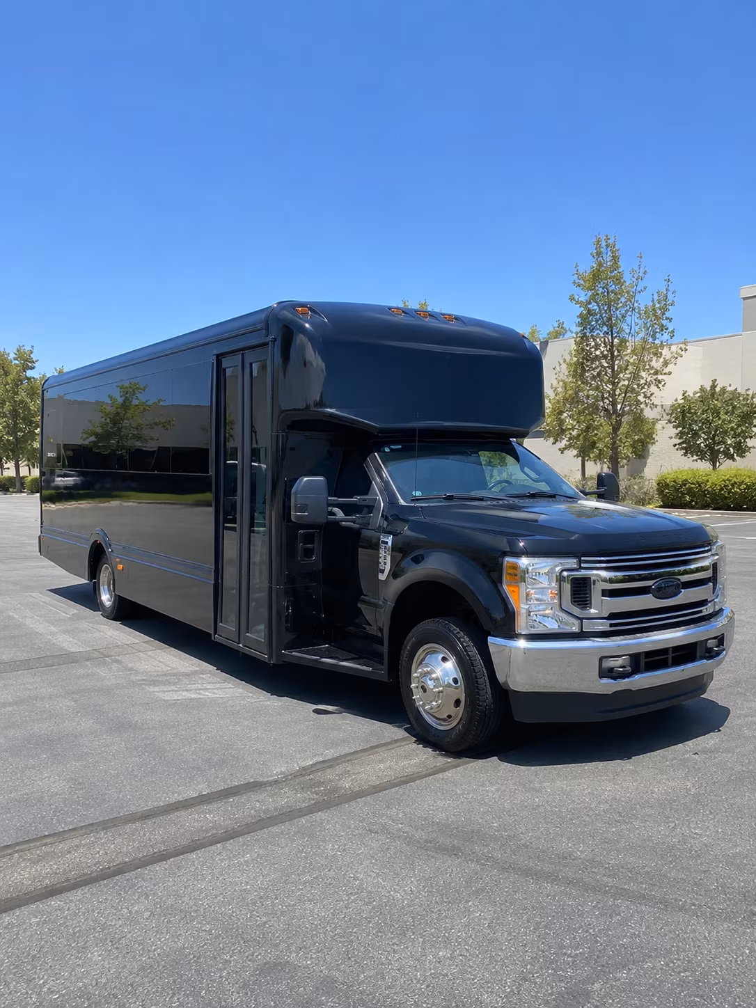 Fullerton Concert & Music Festival Transportation party bus exterior