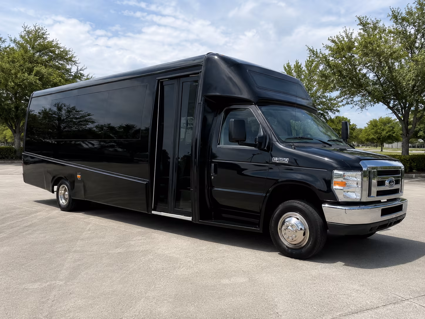 Fullerton School Event Transportation onboard seating