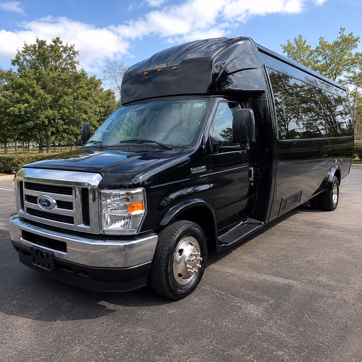 Fullerton Winery Tour & Pub Crawl Transportation party bus exterior