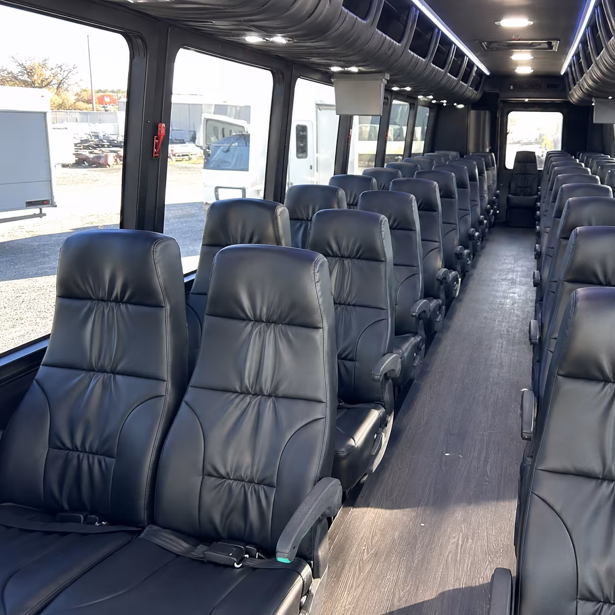 15-35 Passenger Minibus Inside