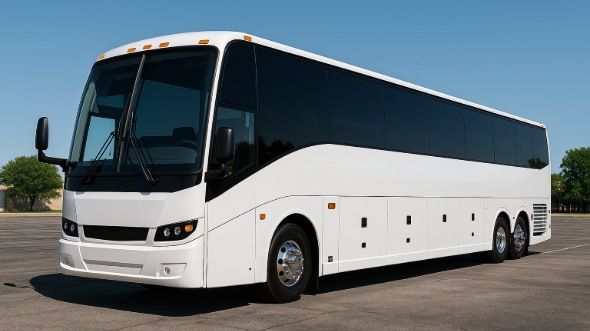 Exterior of Charter Bus Company Anaheim's 50 Passenger Party Bus in Anaheim